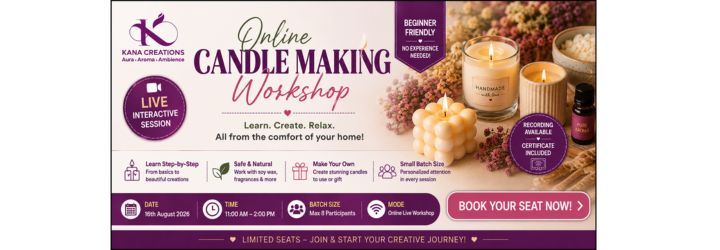 Online Candle Making Workshop